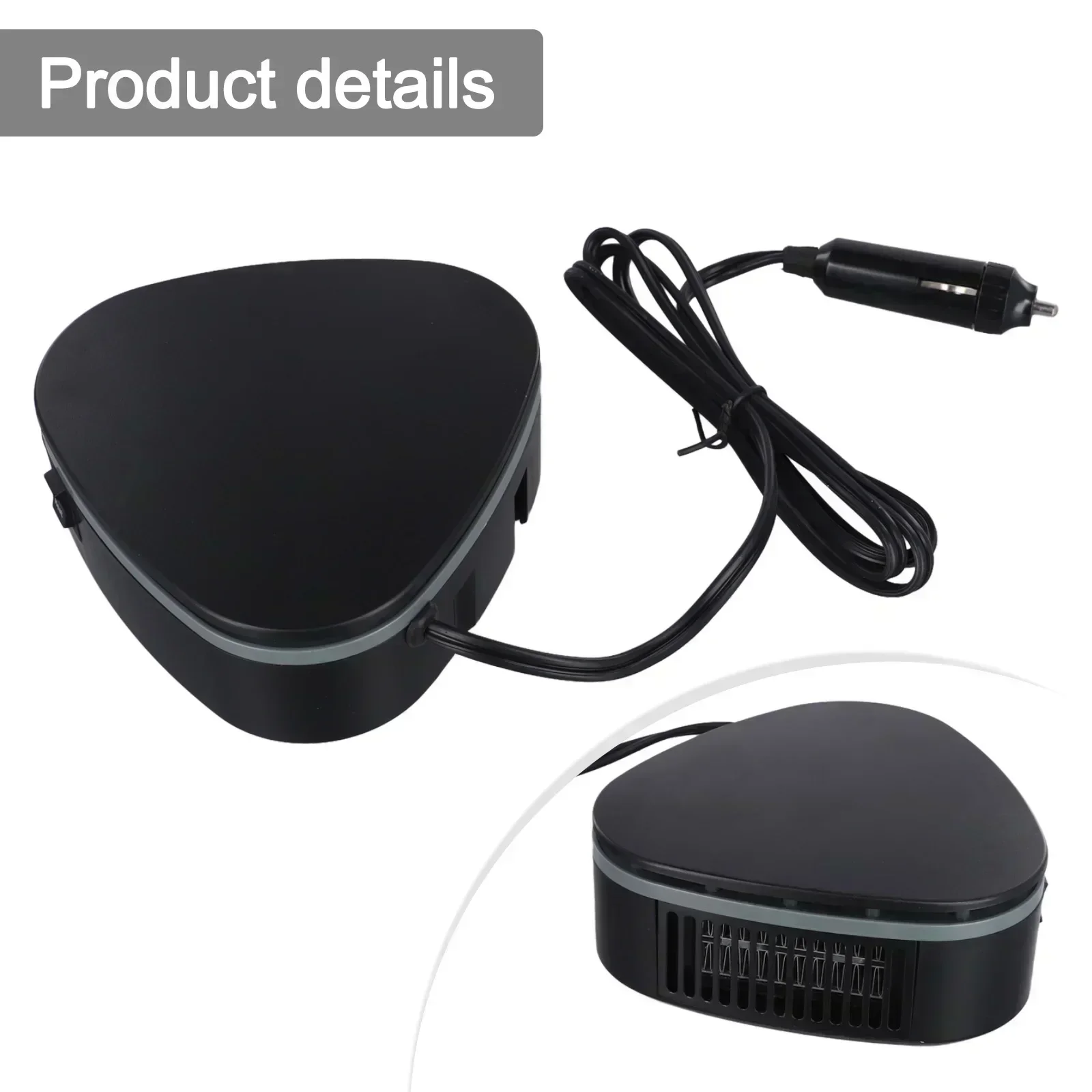 

Удобный автомобильный обогреватель 12 В. Автомобильный обогреватель. Длительное использование. Безопасная работа. Нагревательный провод из сплава. Очищающая видимость. Компактный дизайн.