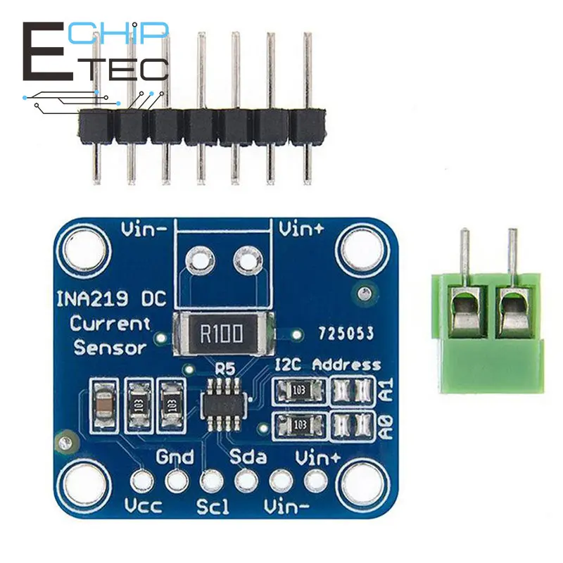 

Zero drift CJMCU - 219 INA219 I2C interface Bi-directional current/power monitoring sensor module