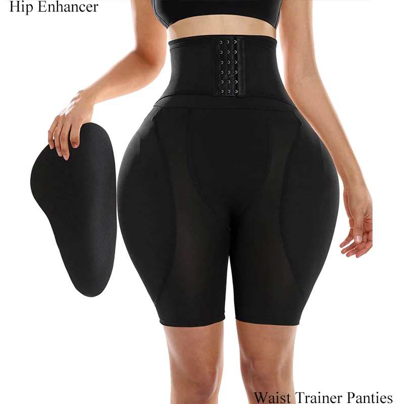 Ochraniacze na biodra dla kobiet Shapewear Butt Lifter Fake Ass Body Shaper z wkładkami do butów Hip Enhancer Majtki do robienia bielizny Butt Bigger