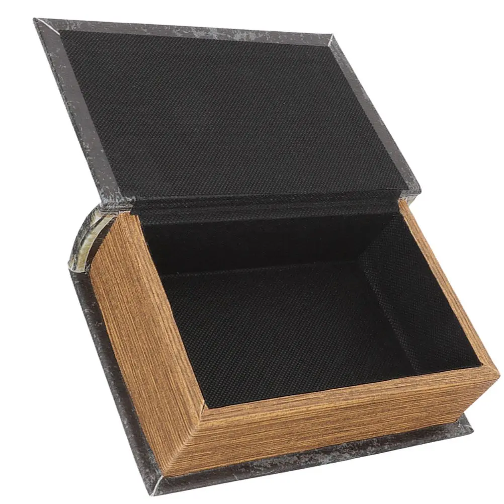 

Imitation Book Decoration Storage ganizer Fake Large Size Vintage Gift Packaging Box Decorative Book Model Prop