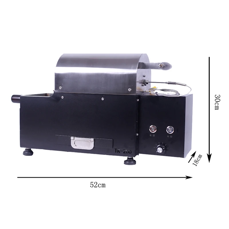 

Tk-200 Coffee Roaster Small Bean roaster electric coffee bean roaster coffee roaster machine 100-200g capacity