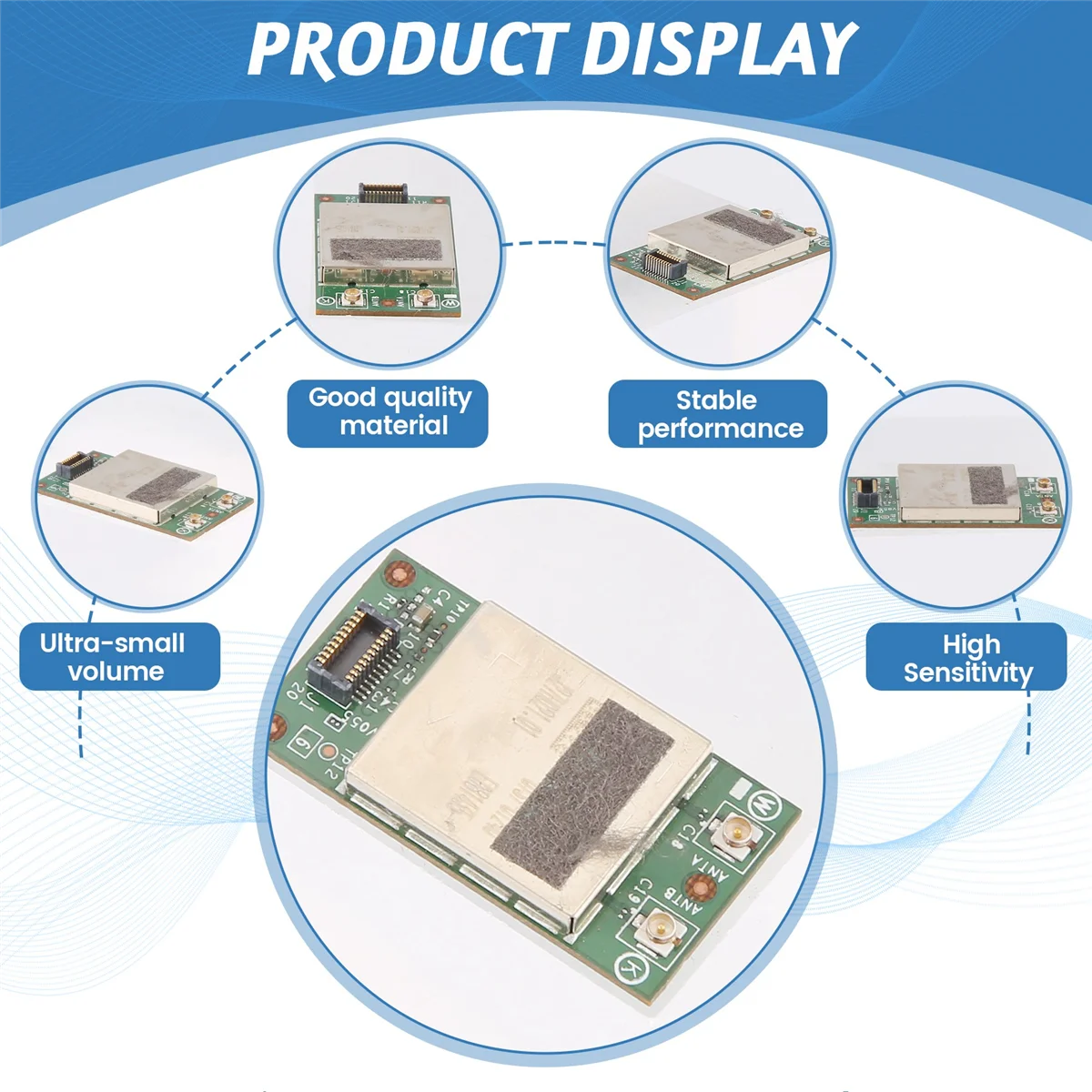 โมดูลบลูทูธไร้สายสำหรับ wiiu wii u คอนโซลเกมบอร์ดบลูทูธอุปกรณ์ซ่อมบอร์ด PCB