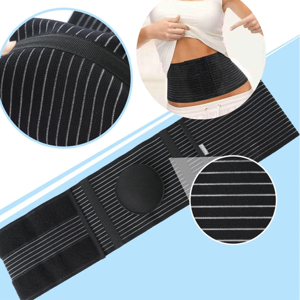 

3 size Umbilical Hernia Belt Abdominal Binder with Hernia Support Pad, Navel Ventral Epigastric Incisional Belly Button Hernias