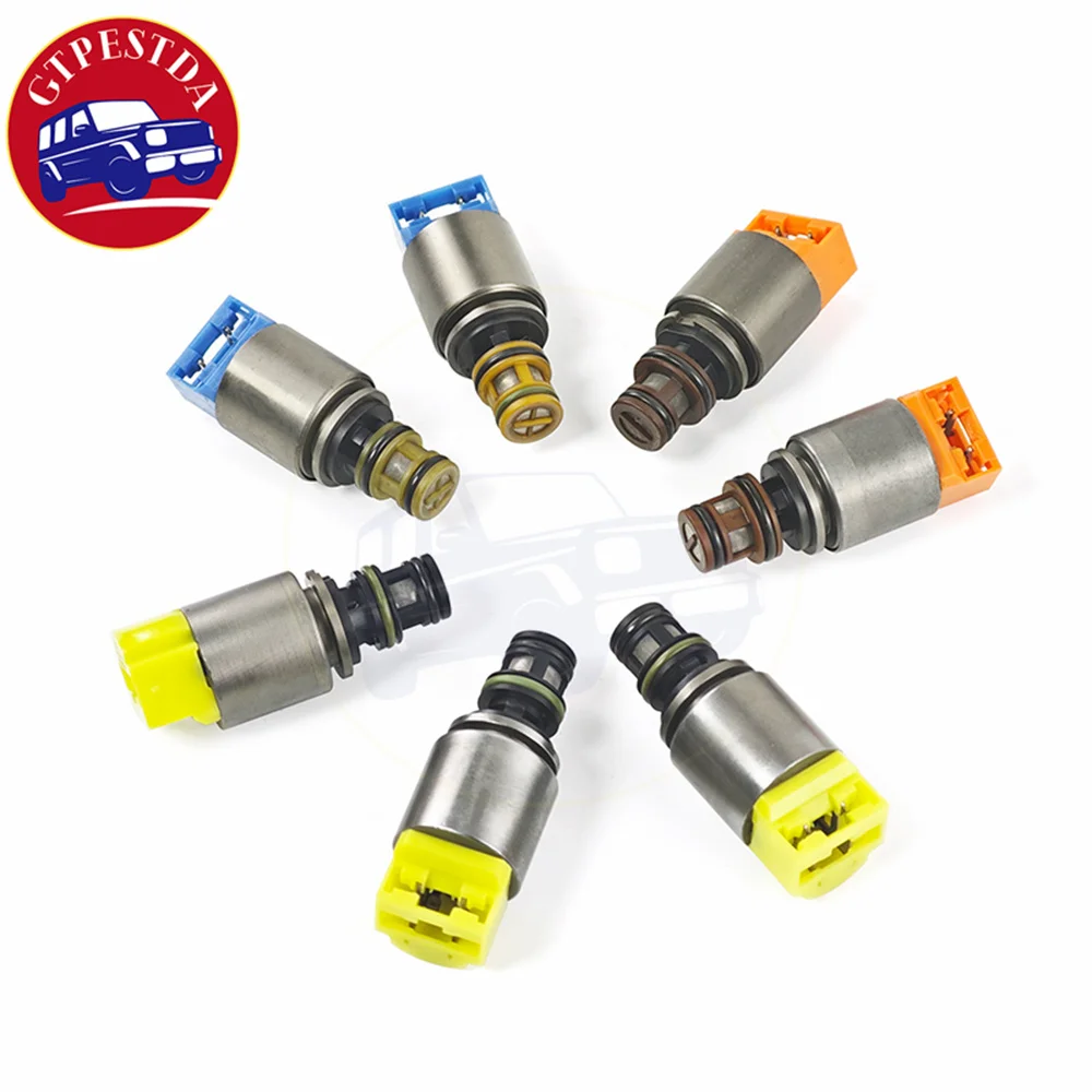 7 PCS Solenoid KIT ZF 6HP21 6HP28 Transmission solenoid valves 1068 298 046 For BMW X5 X4 X3 & Audi & Volkswagen S4 S8 A4