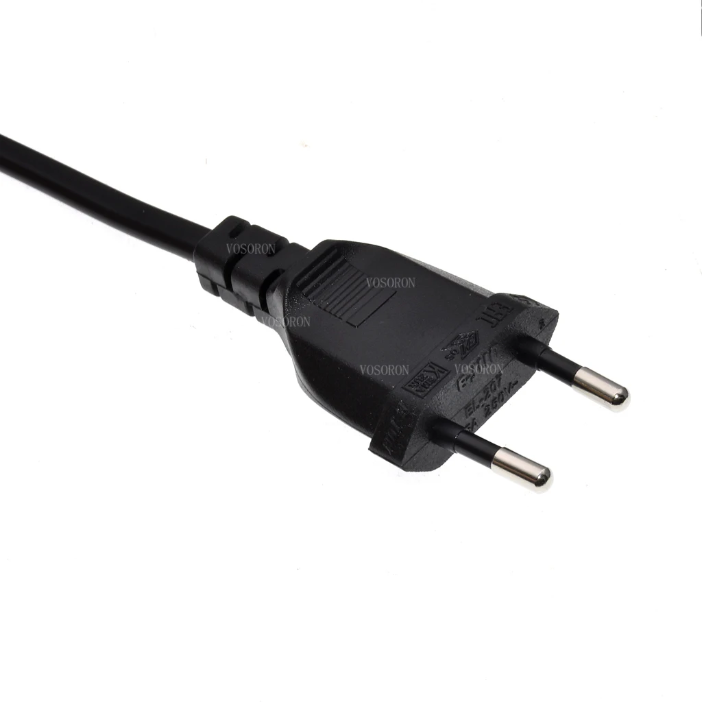 Cavo di alimentazione ca universale a 2 Pin cavo da ue/usa a IEC 320 C17 per cavi di alimentazione per caricabatterie PS4 Pro 1.5M