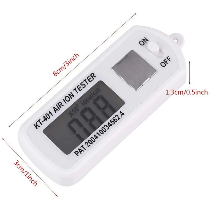 Air Negative Ion Tester Ion Meter Aeroanion Detector Negative Oxygen Ions Concentration Detector