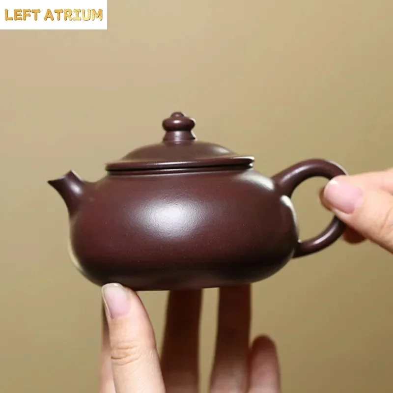 150ml Chinese Yixing Purple Clay Teapot Beauty Tea Infuser Kettle Tradition Handmade Tea Pot Zisha Tea Set Household Teaware