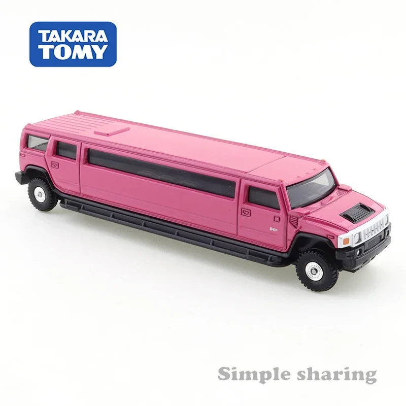 Takara Tomy-Long Tipo Tomica modelo de carro para crianças, Hummer H2, liga Brinquedos, veículo motorizado, metal fundido, liga, No.148