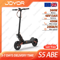 JOYOR S5 ABE 48V 13Ah Electric Scooter, 500W Motor, 45km Max Range, 20km/h Speed, 10\
