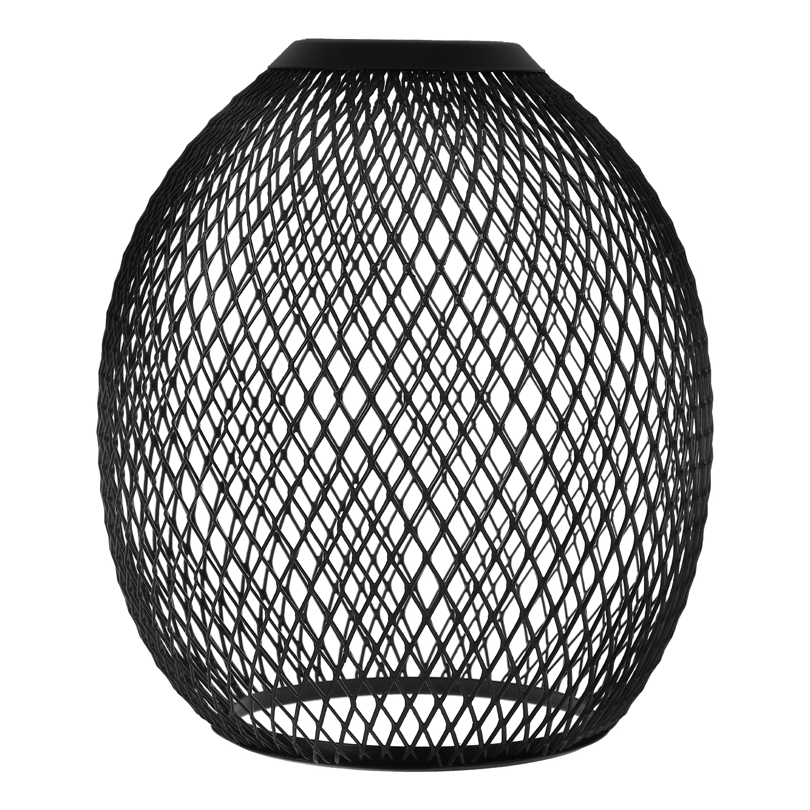 

Drum Lampshade Metal Pendant Light Shade Cover Retro Elegant Iron Material Versatile Decor Space Saving Home