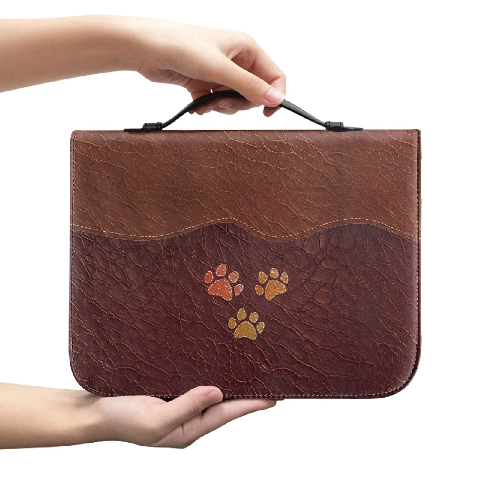 XIXIRIMIDO Dachshund Leather 2026 Collection Bible Covers for Women Waterproof Bible Hand Bag