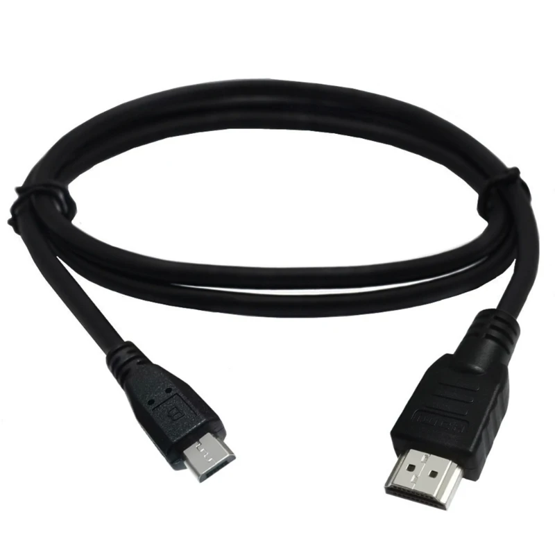 

Y1UB Micro USB to HDMI Cable, Micro USB 5P to HDMI Male 1080P Phone to TV Mirroring Projection Cable for Tablets