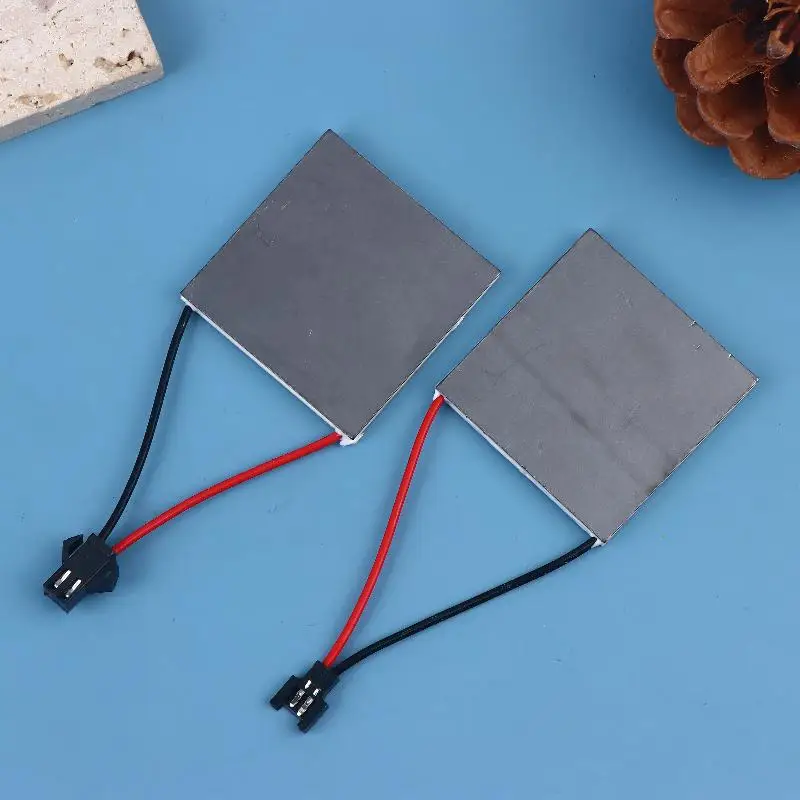 [ZY]1Pcs Black 200/250℃ Heat Resistant Fireplace Fan Power Generation Sheet Heat Powered Wood Stove Fan Replacement Repair[ZY]
