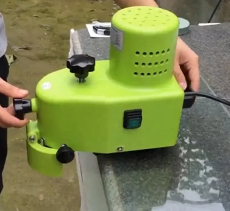 Portable Manual Small Mini Glass Edging Polishing Beveling Grinding Chamfering Machine For Straight Round Glass Edge Hot SaleHot