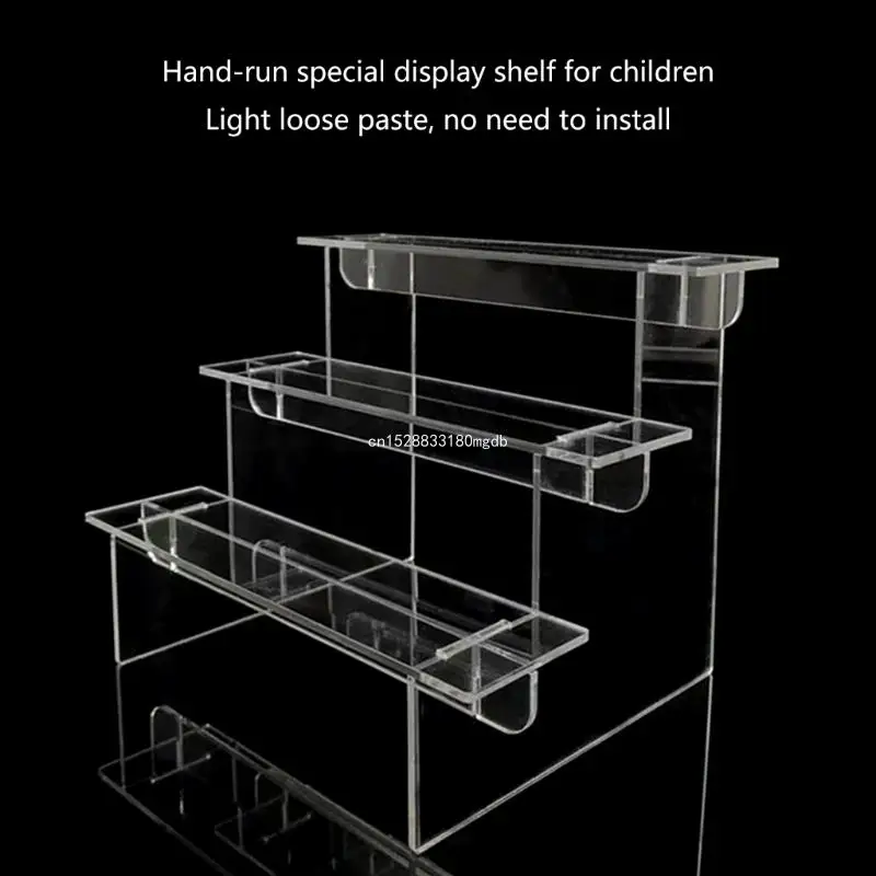 Multi Level Acryl Display Risers Acryl Display Stand 1-5 Tiers voor Sieraden en Verzamelobjecten Parfums Stand Rack dropship