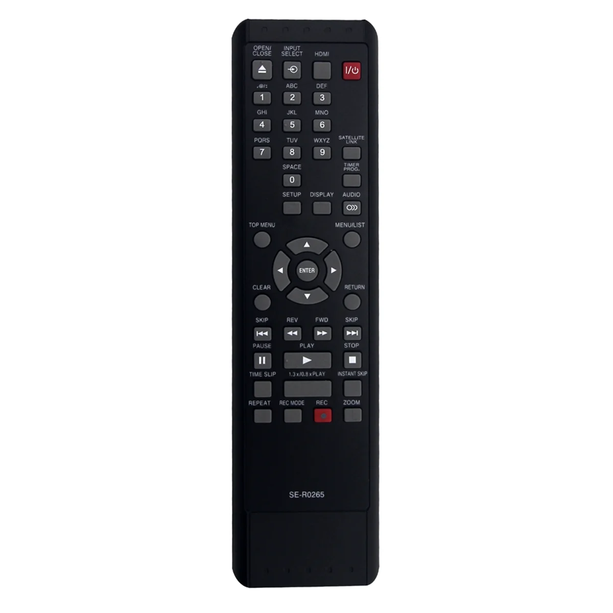 SE-R0265 Pengganti Remote Control untuk Perekam DVD Toshiba D-R430 D-R420 D-KR40 D-R400 D-R410 D-KR10 D-KR10KU D-R410KU & A22K