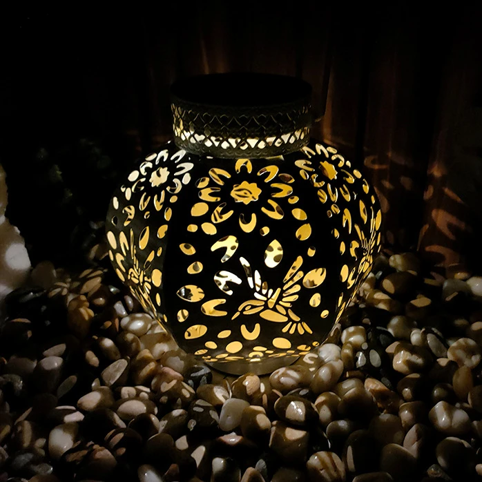 Solar Powered Outdoor Waterproof Step Decoration Landscape Lights Courtyard Lawn Projection Automatic Lighting In The Dark