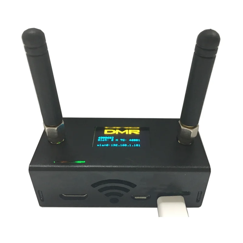 

A26F-Case For Raspberry Pi Zero W OLED+ Antenna 16G Card Assemble Duplex MMDVM Hotspot Support P25 DMR YSF NXDN