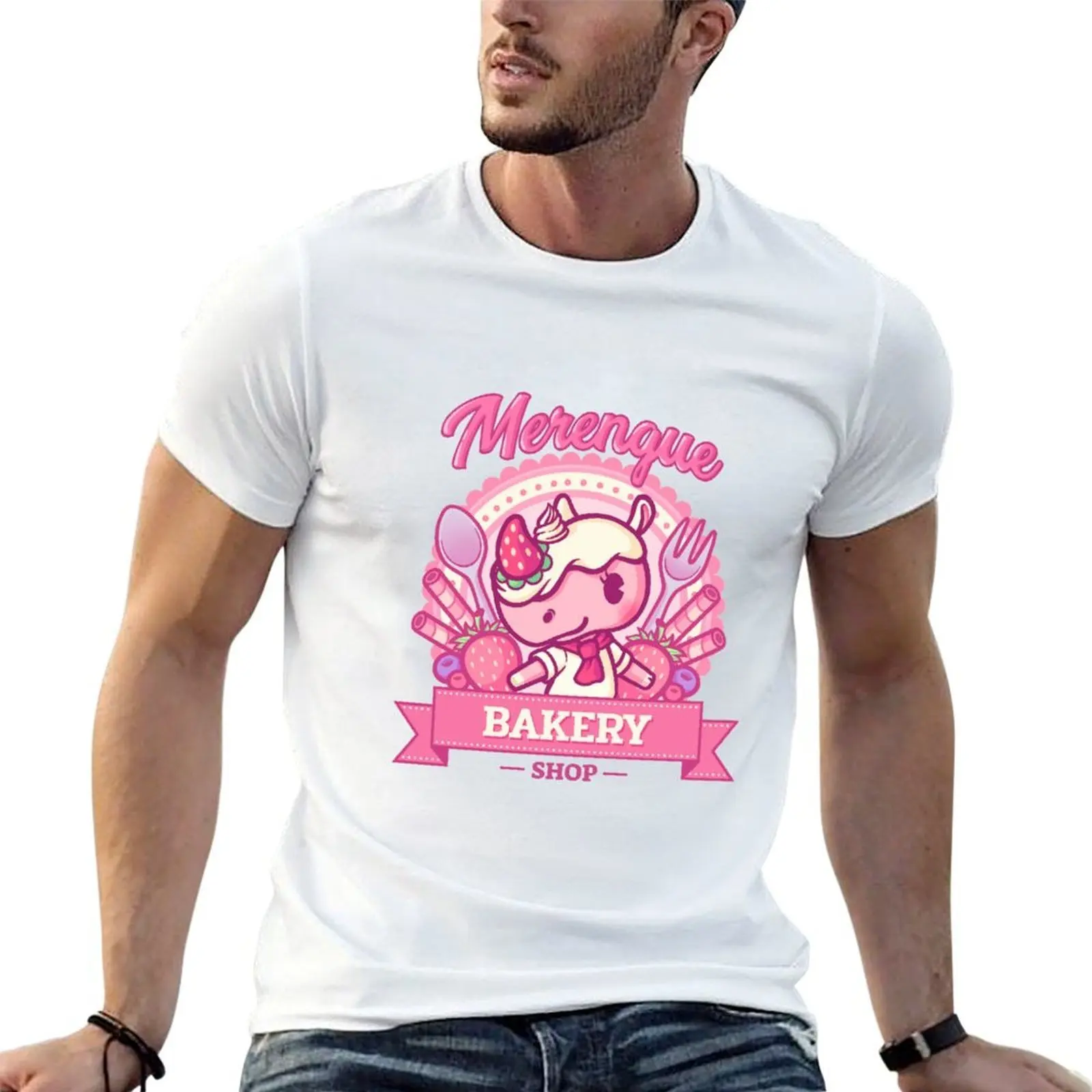 Bakery Shop T-Shirt Work Outdoor Short Sleeve Tee