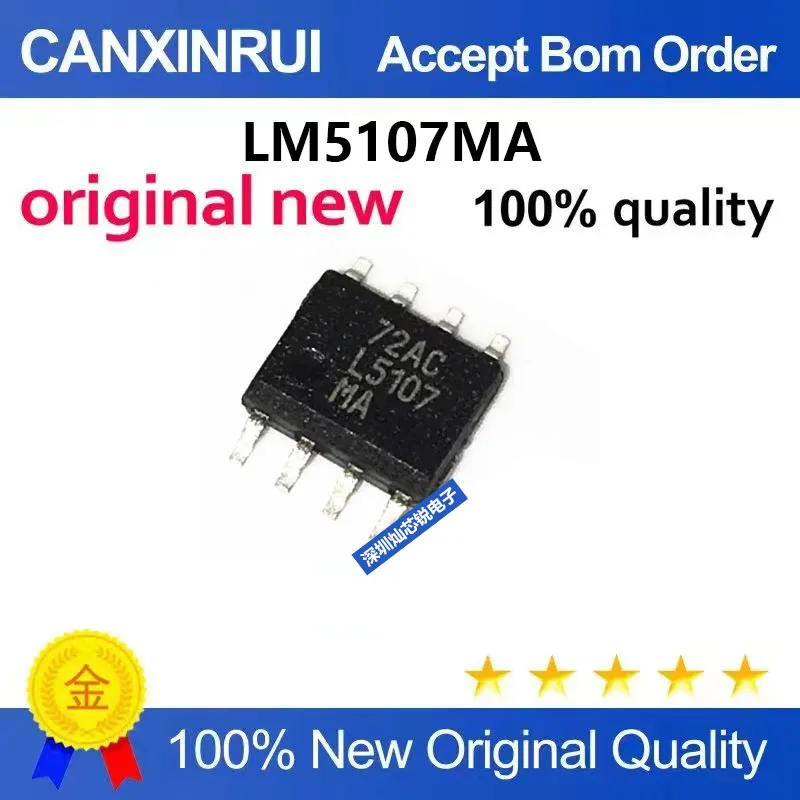(5-100pieces)Brand New Original LM5107MA L5107MA Peak Half-Bridge Gate Driver