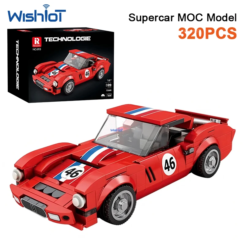 

813 372pcs Police Car Model Building Blocks Bricks MOC Technical Ideas Construction Toy Kit Collection DIY Gift For Adults