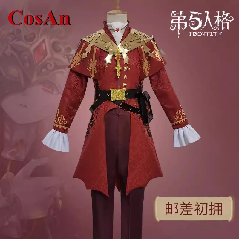 

CosAn Game Identity V Victor Grantz Cosplay Costume Postman Fashion Handsome Uniform Activity Party Role Play Clothing