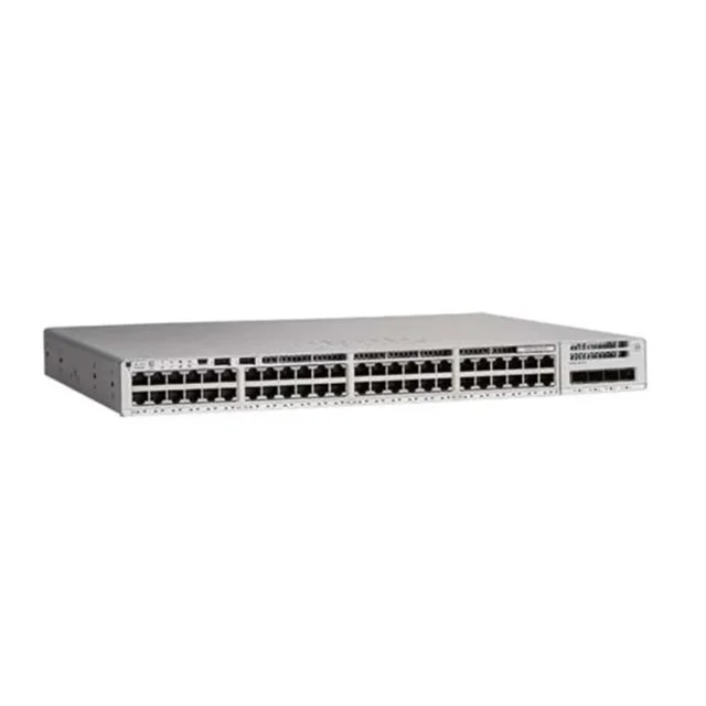 C9300X-48TX-A 48-Ports Optical Fiber Uplink Rack-mountable managed Network Switch C9300X-48TX-E