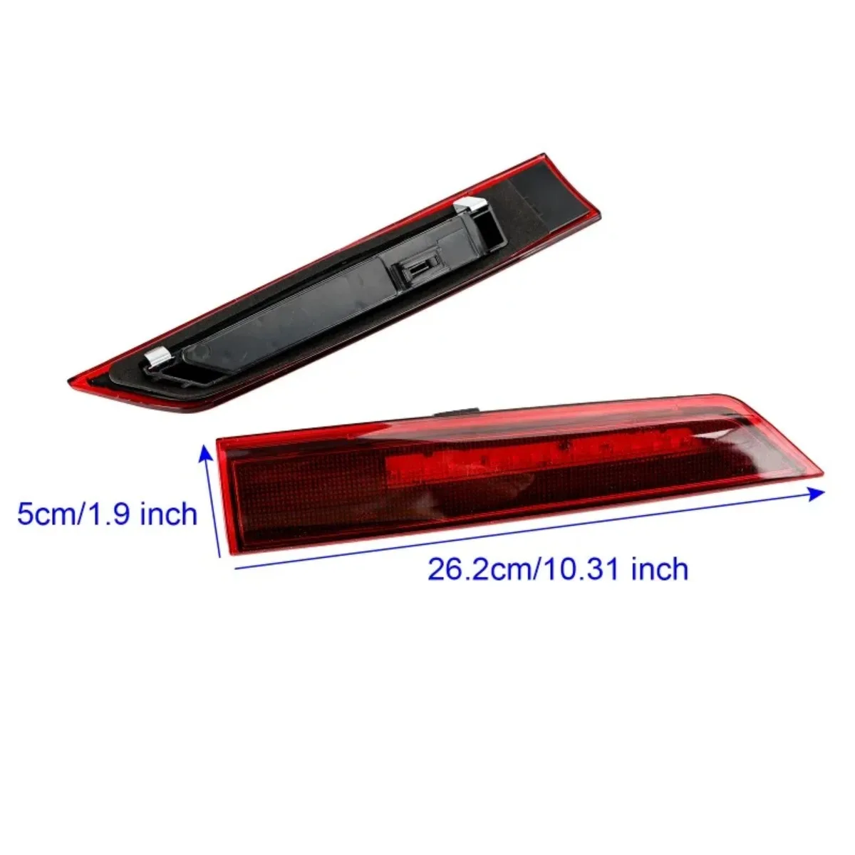 2PCS Car Third Brake Stop Lamps GK21-13N408-AB GK21-13N408-BB For Ford Transit/ Tourneo ForCustom 12-up Red/Smoked