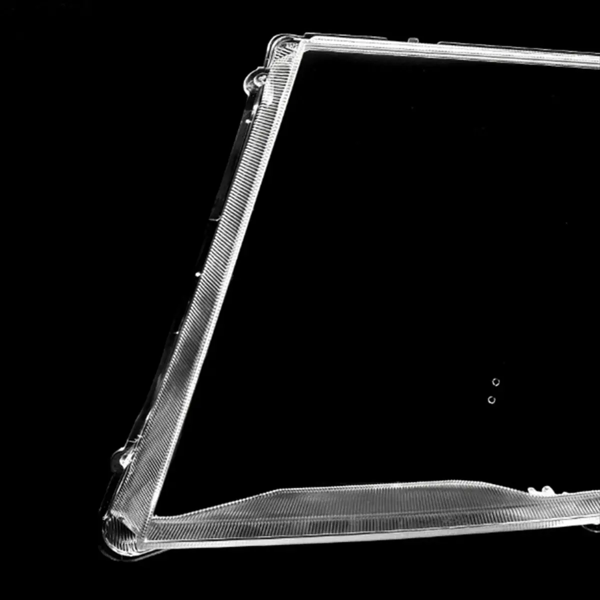 #55W Left light Lens Cover for  D40,Car Left Headlight Shell for Nissan Navara D40 2005-2015 (Transparent)