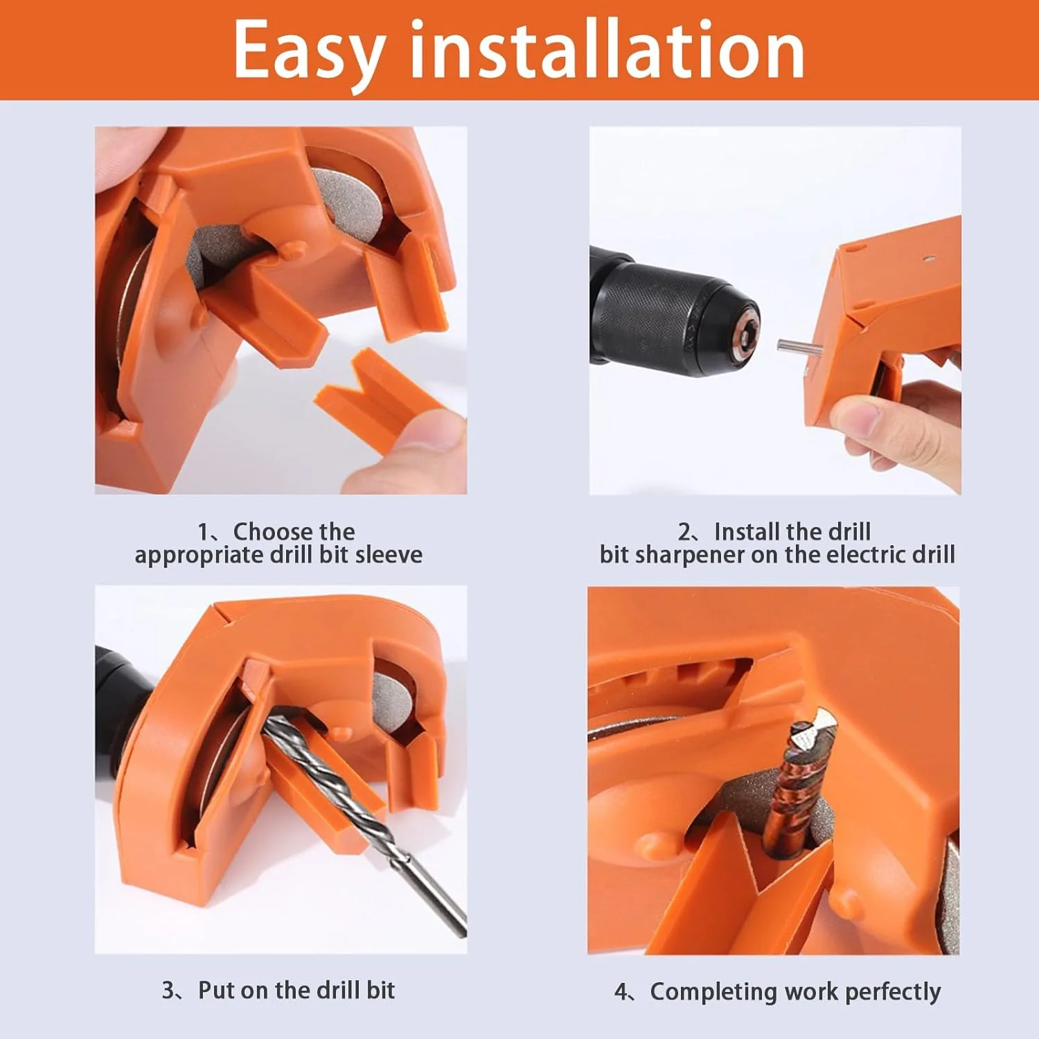 Drill Bit Sharpener Wear-resistant Grinder Drill Grinding Wheel Tool For Drill Bit/Milling Cutter/Scissor Drill Bits Knives