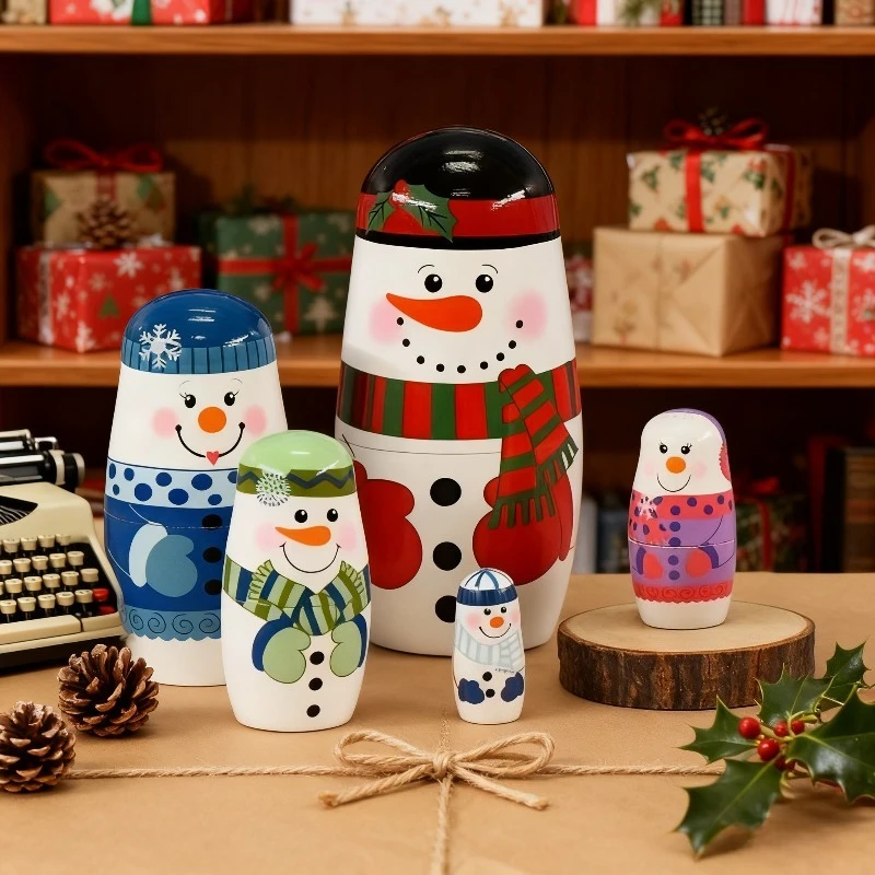 5 قطع/مجموعة من زينة سطح المكتب لعيد الميلاد على شكل دمية، ديكورات منزلية، هدايا عيد الميلاد، ديكورات أثاث المكاتب