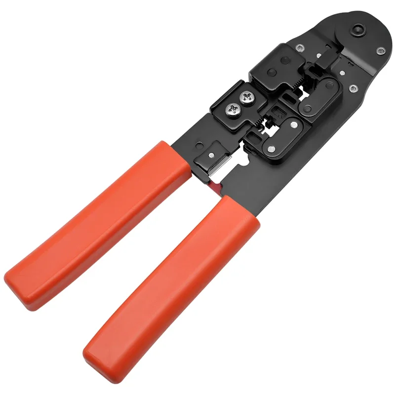 Щипцы для кабеля CNCOB, ИНСТРУМЕНТ для ЗАЖИМКИ ДЛЯ ТЕЛЕФОННОЙ ВИЛКИ, модульный обжимной инструмент, 2 дюйма, 8P8C/RJ-45,6P6C/RJ12, 6P4C/RJ-11,6P2C