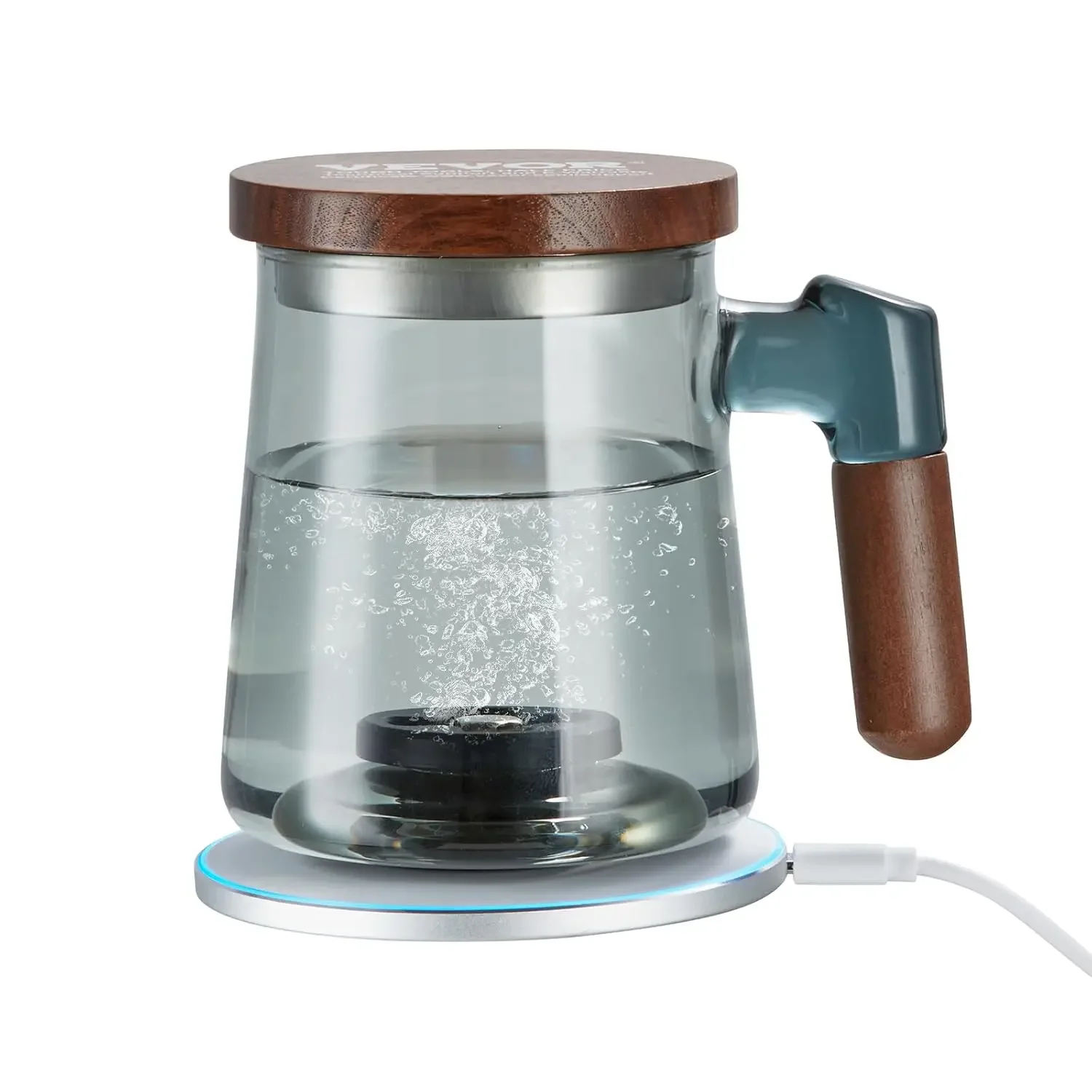 

Hydrogen Water Cup, 400 ml / 14.1 oz Hydrogen Generator, SPE Technology Portable Hydrogen Water Ionizer Machine