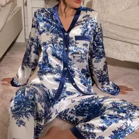 Long Sleeve Pajamas Women Woman Pajama Set Home Wear Set Big Size Women's Pajamas Sleepwear Pigma Winter Sleep Lounge Underwear - Image 3