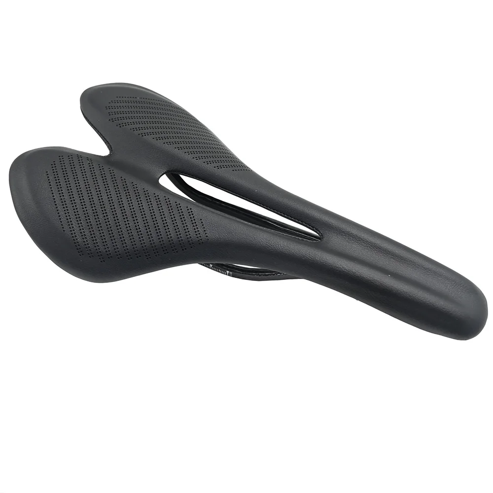 

carbon fiber road colors MTB Saddle Road Bike Ultralight 140g Racing Seat Hollow Seat Rail saddle bicycle saddle