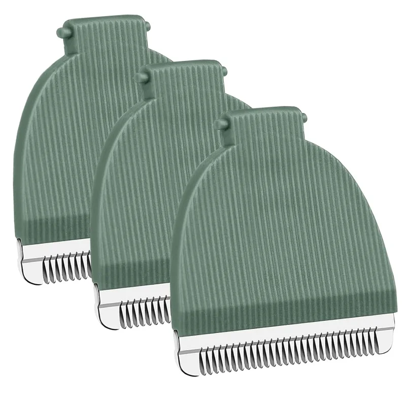 Replacement Blades for Meri-dian Trimmer,Compatible with Meridian Body Trimmer Onyx & Sage，Hygienic Ceramic Replacement Blades