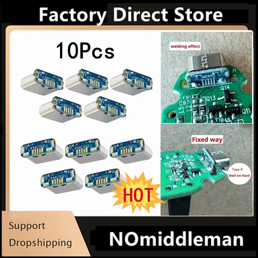 

10 шт. плата адаптера M85k MicroUSB TypeC плата адаптера поддерживает зарядку USB 2.0 передача данных DIY ремонтный адаптер MC002 FMC002 новый