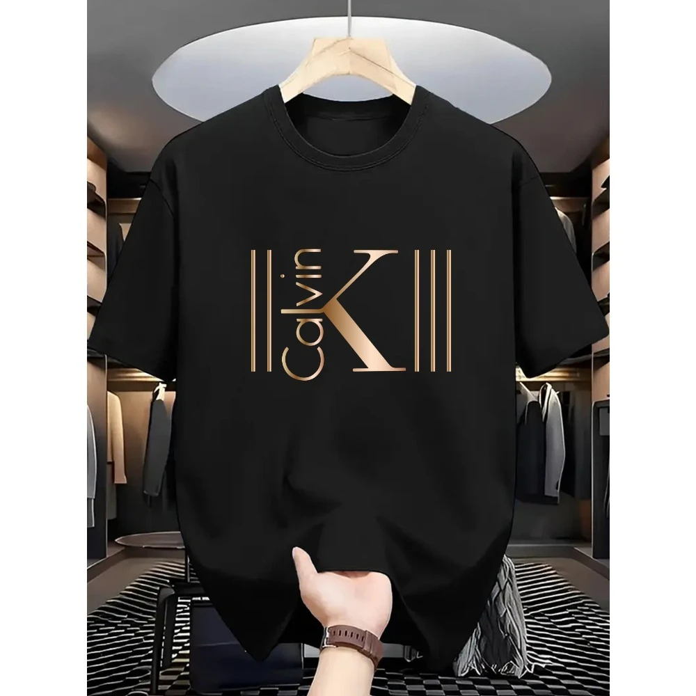 

2026Весна-лето, женская дышащая футболка с принтом, повседневная и модная хлопковая футболка с короткими рукавами, уличный топ