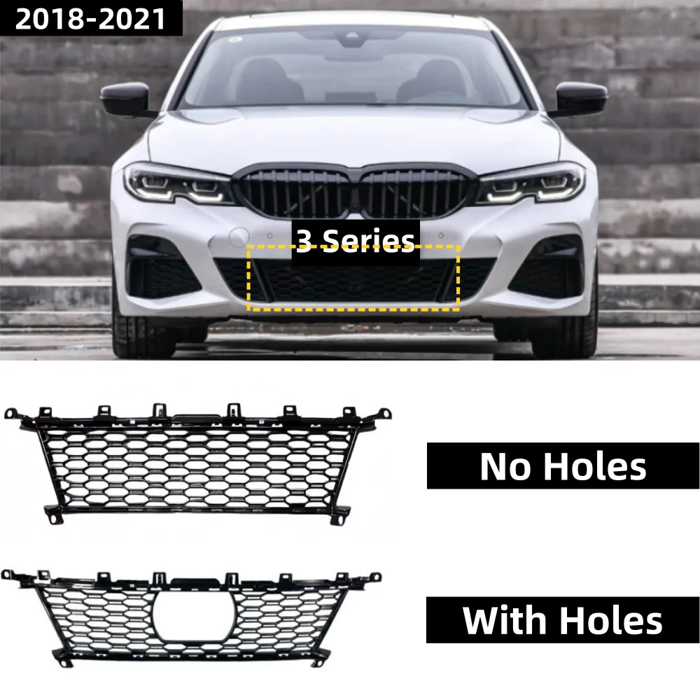For BMW 3 Series G20 G28 M Sport 2018-2021 Front Bumper Lower Ventilation Grille OE: 511118075642 51118075643