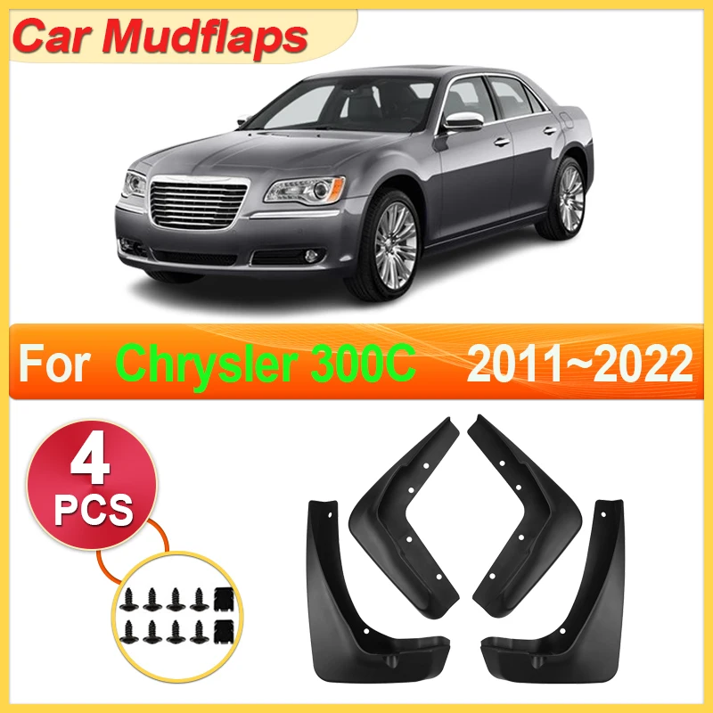 

Car Mudguards Parts For Chrysler 300C 300 C 2011~2022 Mudflap Tool Splash Proof Fender Car Flare Cover Guard Auto Mud Accessorie