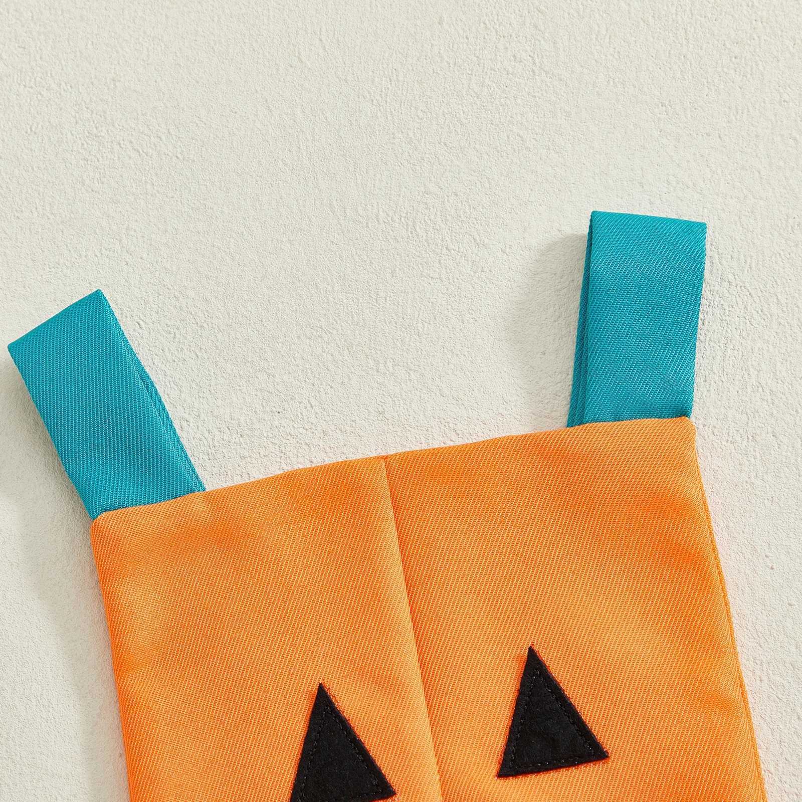 3-7Y Little Boy Girl Halloween Overalls Sleeveless Pumpkin Face Print Suspender Shorts Jumpsuits