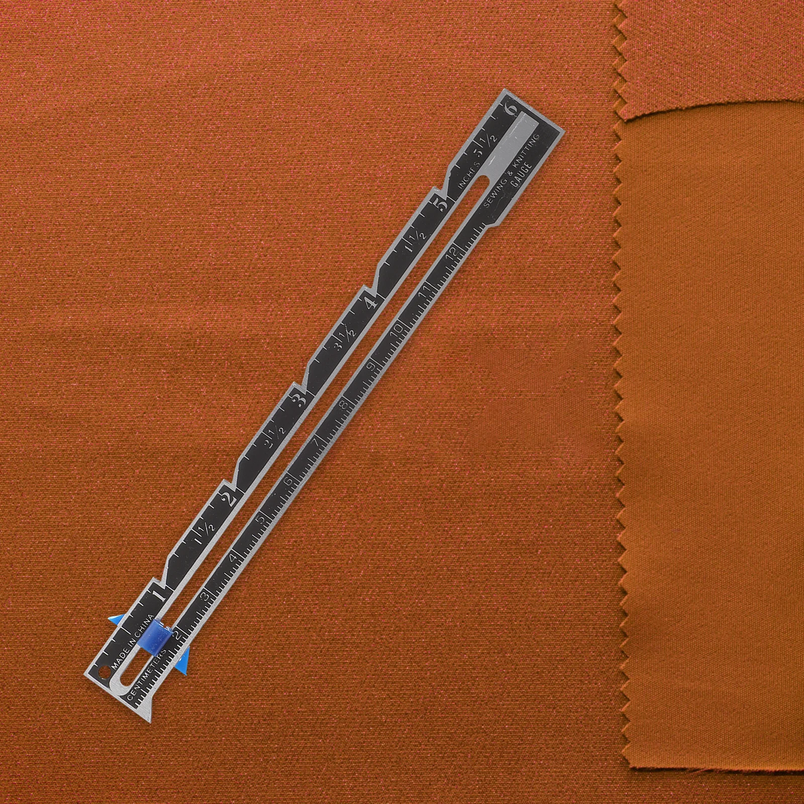 

12 Pcs Template Handmade DIY Ruler Sewing Knitting Sliding Gauge Aluminum Alloy Slide Measuring