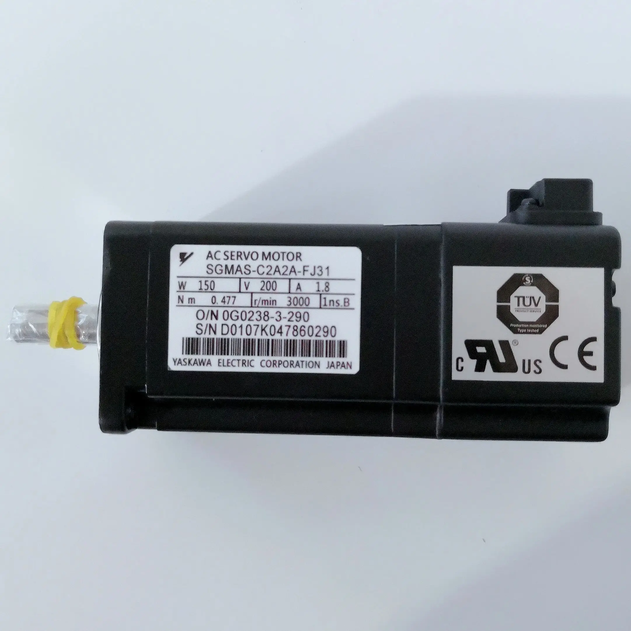 SGMAS-C2A2A-FJ31 Brand new Servo motor，Fast shipping，in stock，SGMAS C2A2A FJ31
