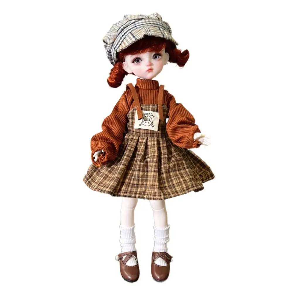 Trendy Fashion 30cm Doll Clothes Pretty Casual 1/6 BJD Doll Outfit Set Cute Girl Toy Gift (No Dolls and Shoes)