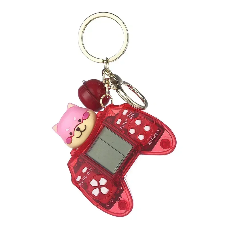 Cute Gamepad Boy Joystick Key Chain Game Machine Keychain & Keyring PS4 Game Console Keychains Bag Car Hanging Ring Accessories