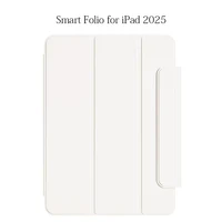 Smart Folio para iPad Pro 11 2025 funda M5 abrazadera magnética de tres pliegues para iPad Pro 13 M5 M4 Air 11 pulgadas A16 hebilla clip magnético