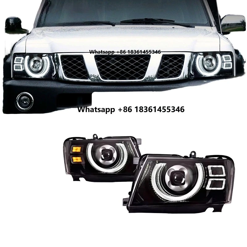 

New 12V LED Projector Headlamp Daytime Running Light for Patrol Y61 2005-2022 with 10000 Lumens
