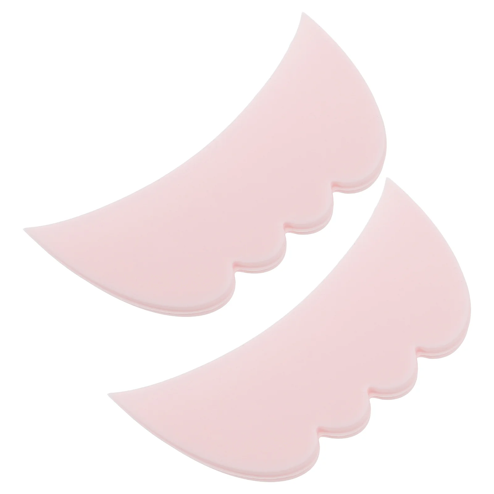 2 pezzi assistente per il trucco degli occhi scudi in silicone mascara eyeliner ombretto stencil protezioni strumento guida