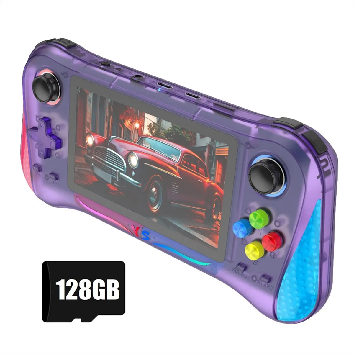 SPECIAL OFFER X8M Retro Video Handheld Game Console 128GB 25000+ Games 4.5inch IPS Screen Support Multiple Emulators