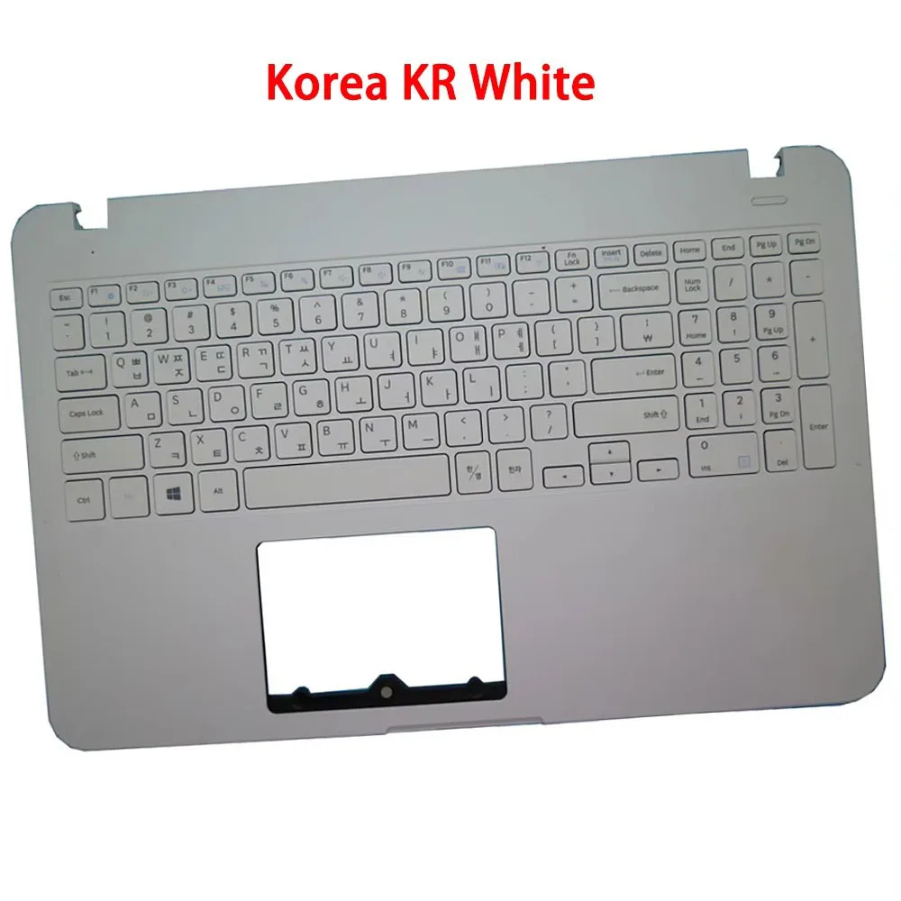 

Laptop PalmRest&keyboard For Samsung NT551EBE NT550EBE 551EBE 550EBE English US Korea KR Brazil BR BA98-01813B Upper Case Cover